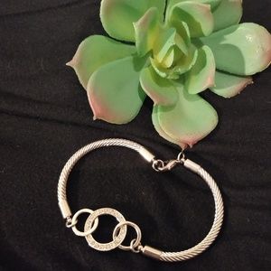Silver Circles Bracelet